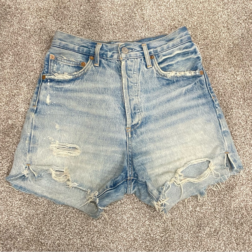 Agolde Dee Shorts - Picture 4 of 4